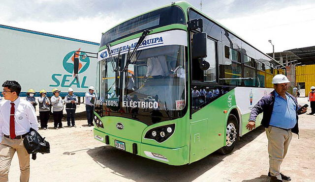 En 2019, ya circuló un bus eléctrico como plan piloto. Foto: La República