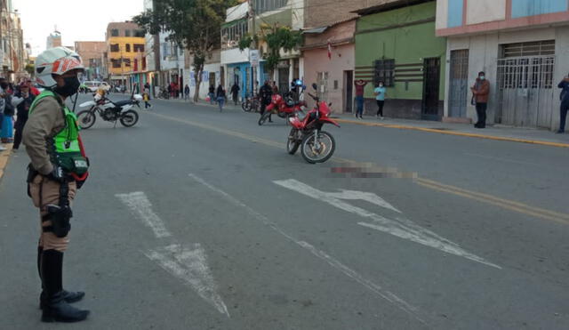 Atacan con armas de fuego a dos personas en la avenida Saénz Peña de Chiclayo. Foto: La República