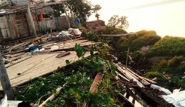 Mientras tanto, los afectados serán reubicados por la Municipalidad distrital. Foto: Referencial