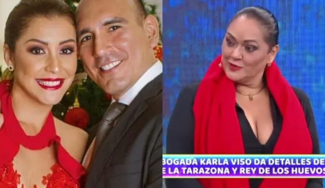 La abogada Karla Viso fue intermediaria en el caso entre Karla Tarazona y Rafael Fernández. Foto: composición LR/Karla Tarazona/Instagram/ATV