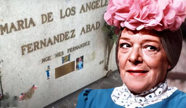 Angelines Fernández dio vida a Doña Clotilde, conocida como la 'Bruja del 71'. Foto: composición LR/captura de YouTube/Televisa