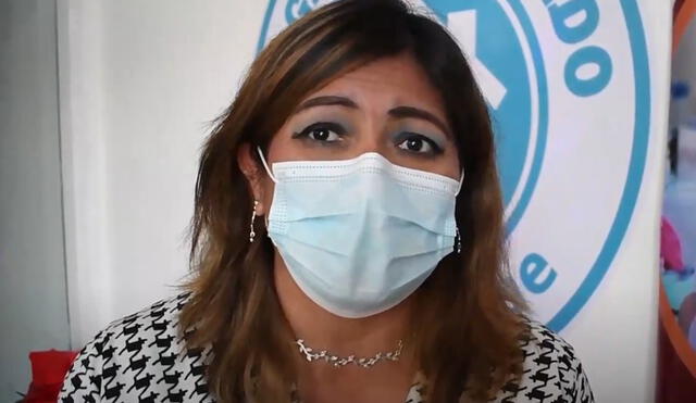 Regina Bancayán es responsable de la estrategia de Salud Mental de la Geresa Lambayeque. Foto: captura de video/Geresa