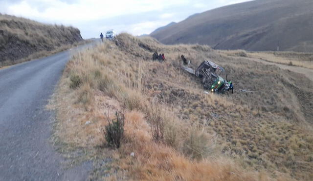 En la caseta del camión viajaban 4 personas. Foto: cortesía Radio Pionera Canas