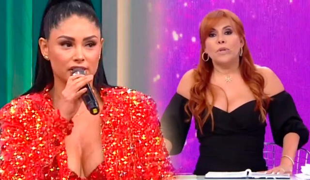 Pamela Franco le responde a Magaly Medina y asegura que no es "una aprovechada”. Foto: composición/LR/captura ATV