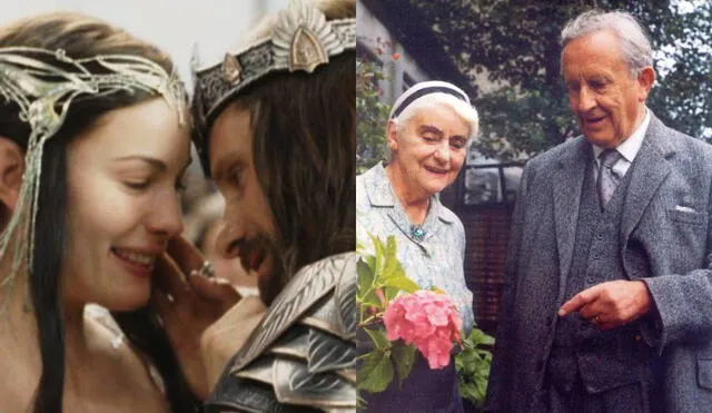 "El señor de los anillos: el retorno del rey" muestra un poco de la historia de J. R. R. Tolkien y su esposa Edith Mary Bratt. Foto: composición/New Line Cinema/Elanillounico