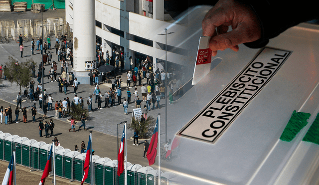 La participación al plebiscito es obligatoria por primera vez desde 2012, cuando el voto era obligatorio con inscripción previa. Foto: composición LR/ AFP