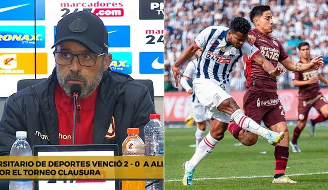 Compagnucci asumió la dirección técnica de la 'U' tras la salida de Alvaro Gutierrez. Foto: Composición Gol Perú/Alianza Lima