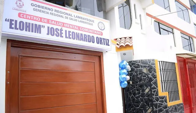 José Leonardo Ortiz cuenta con un nuevo centro de salud mental, que planea brindar 26.000 atenciones cada año. Foto: Andina