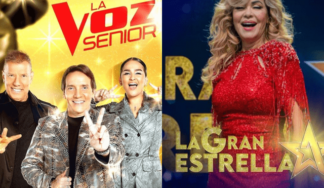 "La voz senior" sigue vigente con su segunda temporada y tiene como jale a Raúl Romero y René Farrait. Foto: composición LR/Instagram/ La gran estrella/La voz