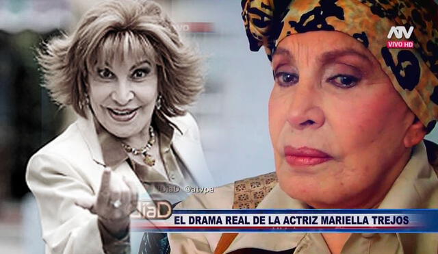 Mariella Trejos: ¿qué pasó con ella tras 50 años de vida artística?. Foto: composición LR/captura de América TV/captura de ATV