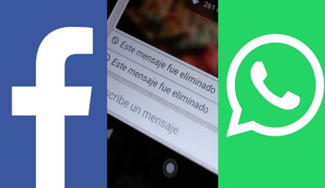 Puedes eliminar mensajes enviados en Facebook y WhatsApp desde un teléfono o computadora. Foto: Xataka