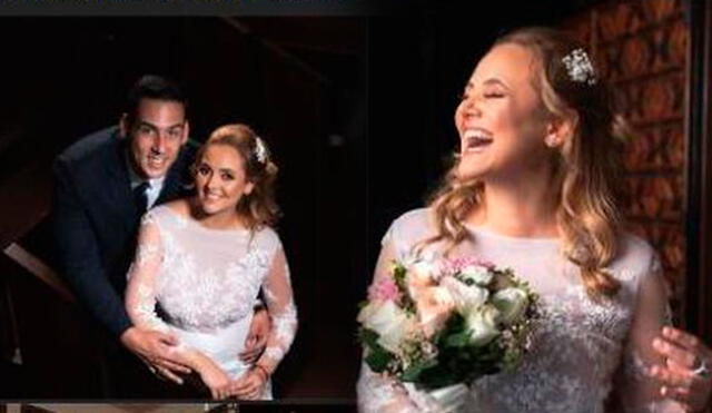 Carla Tello confirmó que se casó con Emilio Huaco y compartió fotografías de la boda. Foto: captura/Facebook/CarlaTR