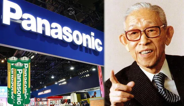Panasonic es una de las empresas de batería más reconocidas del mundo y fue fundada por el japonés Konosuke Matsushita. Foto: composición LR/Agencia Bloomberg