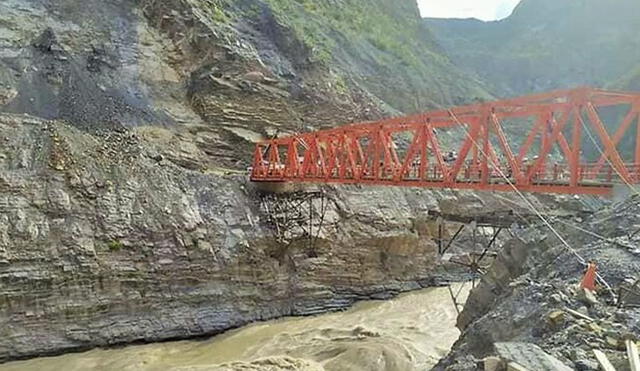 Puente fue inaugurado hace poco más de un año. Foto: MTC