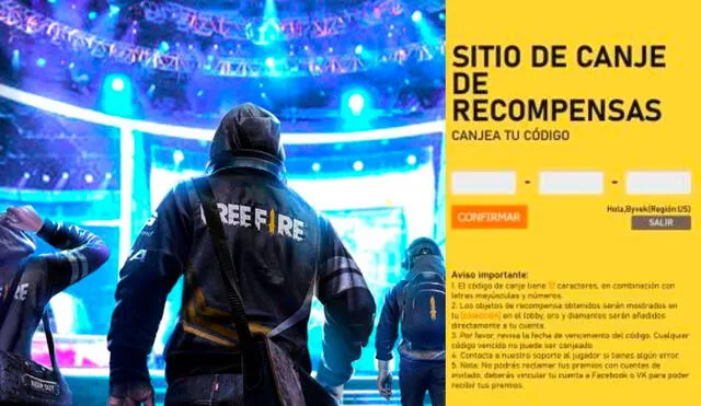 Códigos de Free Fire 2021 de hoy, 7 de septiembre: dónde y cómo canjear  diamantes y recompensas en garena free fire reward, Videojuegos