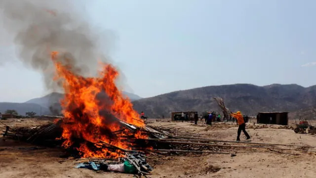 Desalojan a invasores de 8 hectáreas de Huaca Chaquiras en Chongoyape. Foto: DDC Lambayeque.