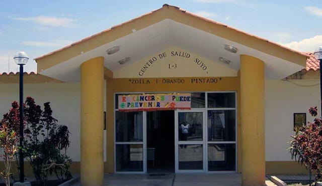 Centro de salud sin personal médico para atender a pacientes. Foto: Facebook/Centro de salud de Suyo