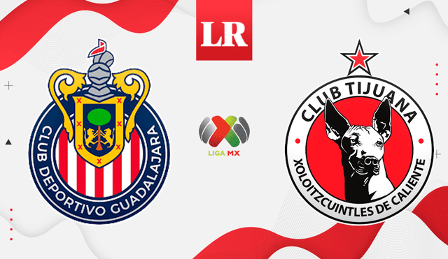 El cuadro del Chivas visitará a Tijuana en el Estadio Caliente. Foto: composición de Jazmín Ceras/La República