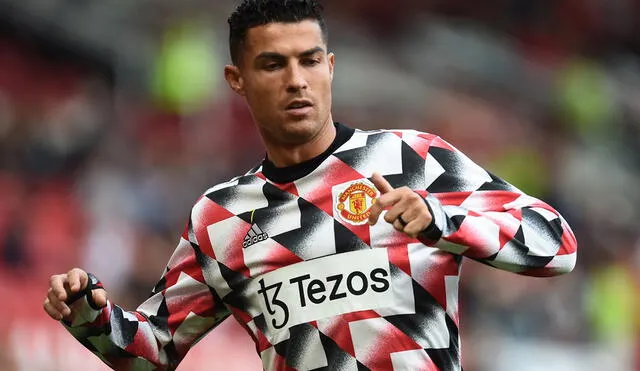 Cristiano Ronaldo ha sido suplente en los últimos partidos del Manchester United. Foto: EFE