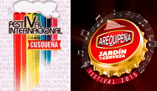 Estos festivales fueron los más populares para los peruanos. Foto: composición LR/captura de Facebook/Jardín de la Cerveza Arequipa Oficial/Cusco Producciones