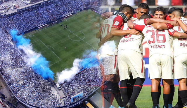 Alianza Lima y Universitario jugaron en Matute luego de 3 años. Foto: composición LR/Twitter/Comando Sur/Liga 1