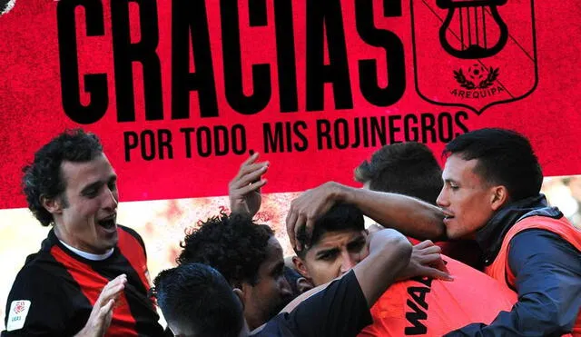 El conjunto rojinegro llegó hasta las semifinales de la Copa Sudamericana. Foto: Twitter/FBC Melgar