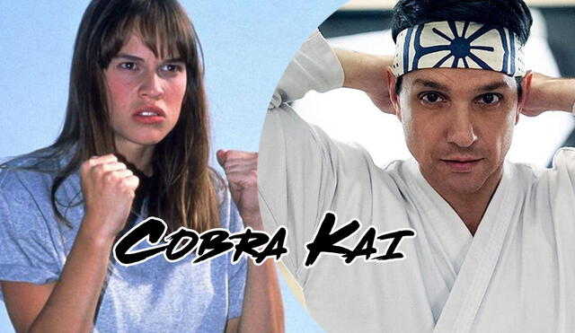 Hilary Swank es una de las estrella de "Karate Kid" que todavía no ingresa a "Cobra Kai". Foto: composición LR/Netflix