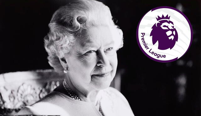 La Reina Isabel II falleció a los 96 años. Foto: Premier League/Twitter