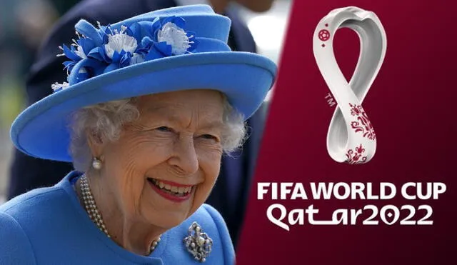 La reina Isabel II presenció las 21 ediciones de la Copa del Mundo desde su creación en 1930. Foto: Composición GLR/@UKinUkraine/Qatar2022