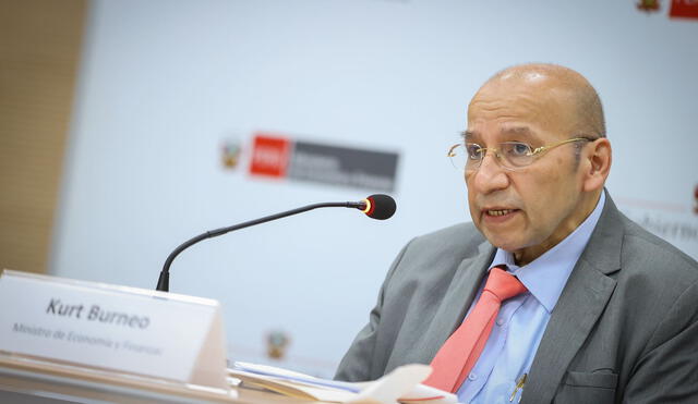 El ministro de Economía presentó ayer el Plan de Impulso al Crecimiento Económico. Foto: Andina El ministro de Economía presentó ayer el Plan de Impulso al Crecimiento Económico. Foto: Andina