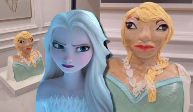 Encargó una torta inspirada en Frozen, pero no quedó como esperaba y la  reacción de su hija se volvió viral - LA NACION