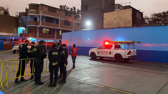 La Victoria: policía investiga asesinato de mujer dentro de la empresa Flores. Foto: Gianella Aguirre/URPI - LR