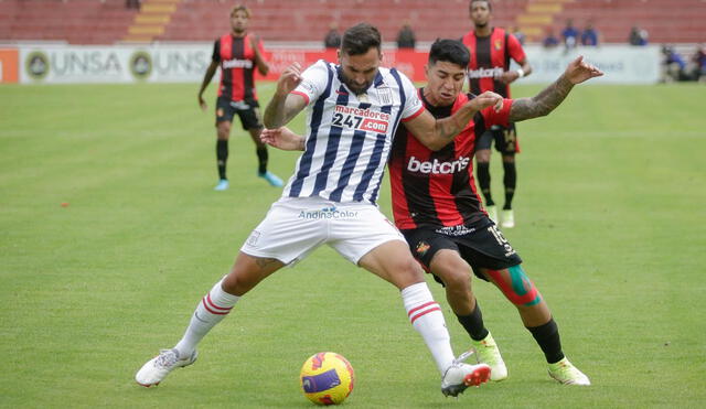 Alianza Lima perdió contra Melgar por el Torneo Apertura. Foto: GLR