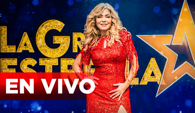 Gisela Valcárcel presentará la sexta gala de "La gran estrella" este 10 de septiembre. Foto: composición de Jazmín Ceras/GLR/Facebook/La gran estrella