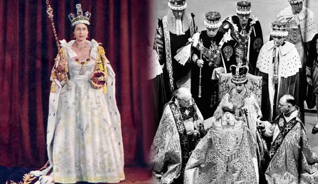 Así fue la coronación de la reina más longeva de la historia del Reino Unido, Isabel II, a sus 25 años de edad. Foto: Revista Hola/The Royal Family
