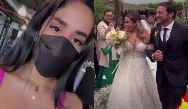 Melissa Paredes estuvo activa en las redes sociales mientras Ethel Pozo tenía su boda. Foto: composición LR/Melissa Paredes/Instarándula/Instagram