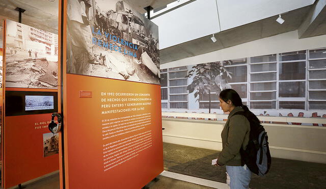El LUM es un museo dedicado a recordar lo sucedido en el Perú entre 1980 y 2000. Foto: La República