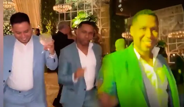 'Giselo' llevó a su novio a boda de Ethel Pozo y Julian Alexander. Foto: captura/Instagram