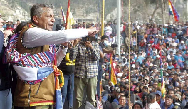 Antauro Humala aseguró que desde Andahuaylas seguirá con su ideología política de etnocacerismo. Foto: La República
