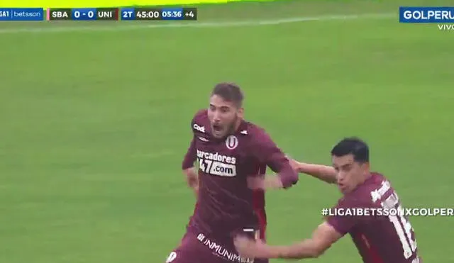 Golazo de Tiago Cantoro. Foto: captura Gol Perú