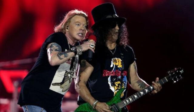 Los Guns N' Roses realizarán su concierto en Lima el próximo 8 de octubre. Foto: AFP