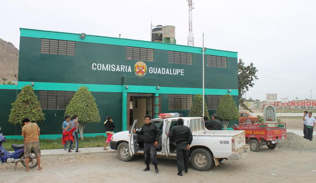 Agentes de la Comisaría de Guadalupe recogieron evidencias. Foto: La República