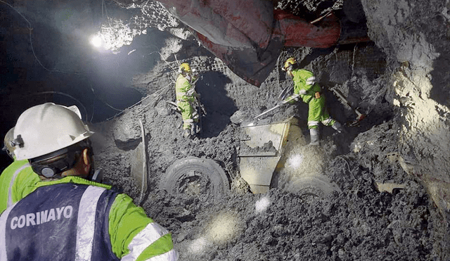 Accidente. Trabajadores fueron sepultados por deslizamiento de lodo. Investigan el caso. Foto: difusión