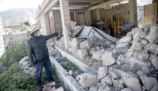 Sin solución. Afectados por sismo no reciben módulos. Foto: La República