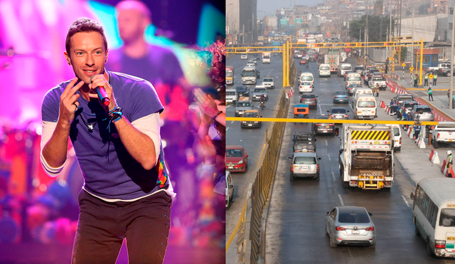 Mira qué calles y avenidas se cerrarán por el concierto. Foto: Coldplay/La República