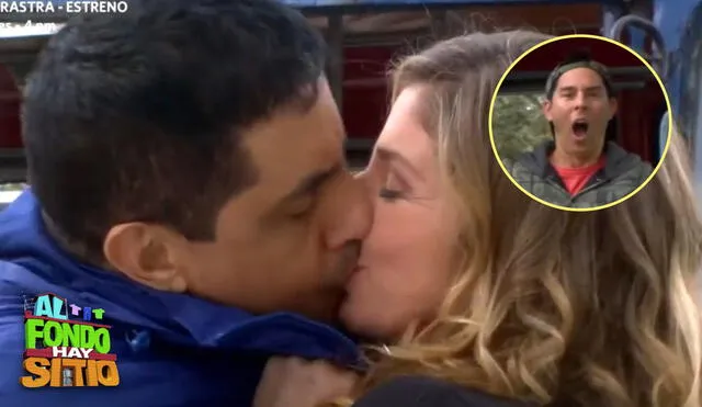El beso de 'Pepe' y Rafaela en "Al fondo hay sitio" causó gran furor entre los fans de la serie de América TV. Foto: composición LR/América TV