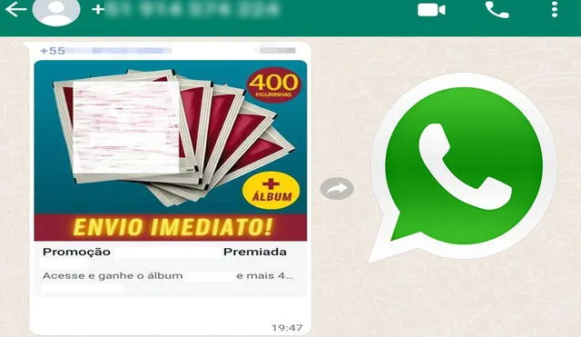 Muchos comparten este mensaje de WhatsApp con sus amigos pensando que ganarán un premio. Foto: Kaspersky / composición LR