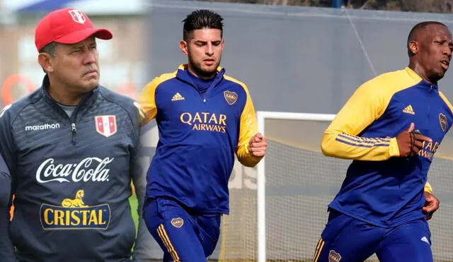 Reynoso deberá esperar un poco más por la llegada de Zambrano y Advíncula. Foto: composición/Boca Juniors/selección peruana