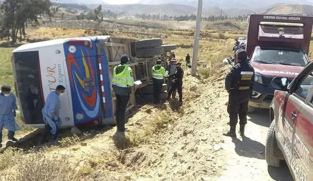 El accidente se produjo en el anexo de Santa María. Foto: PNP