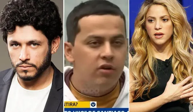 Shakira y Santiago Alarcón fueron acusados de tener un hijo en Colombia. Foto: El Tiempo/"Lo sé todo"/Shakira